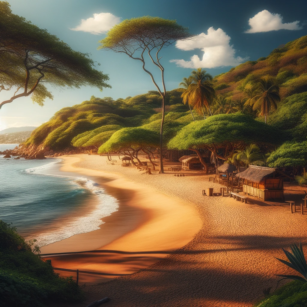 Serene view of Boca de Tomates Beach in Puerto Vallarta, showcasing its tranquil ambiance and natural beauty.